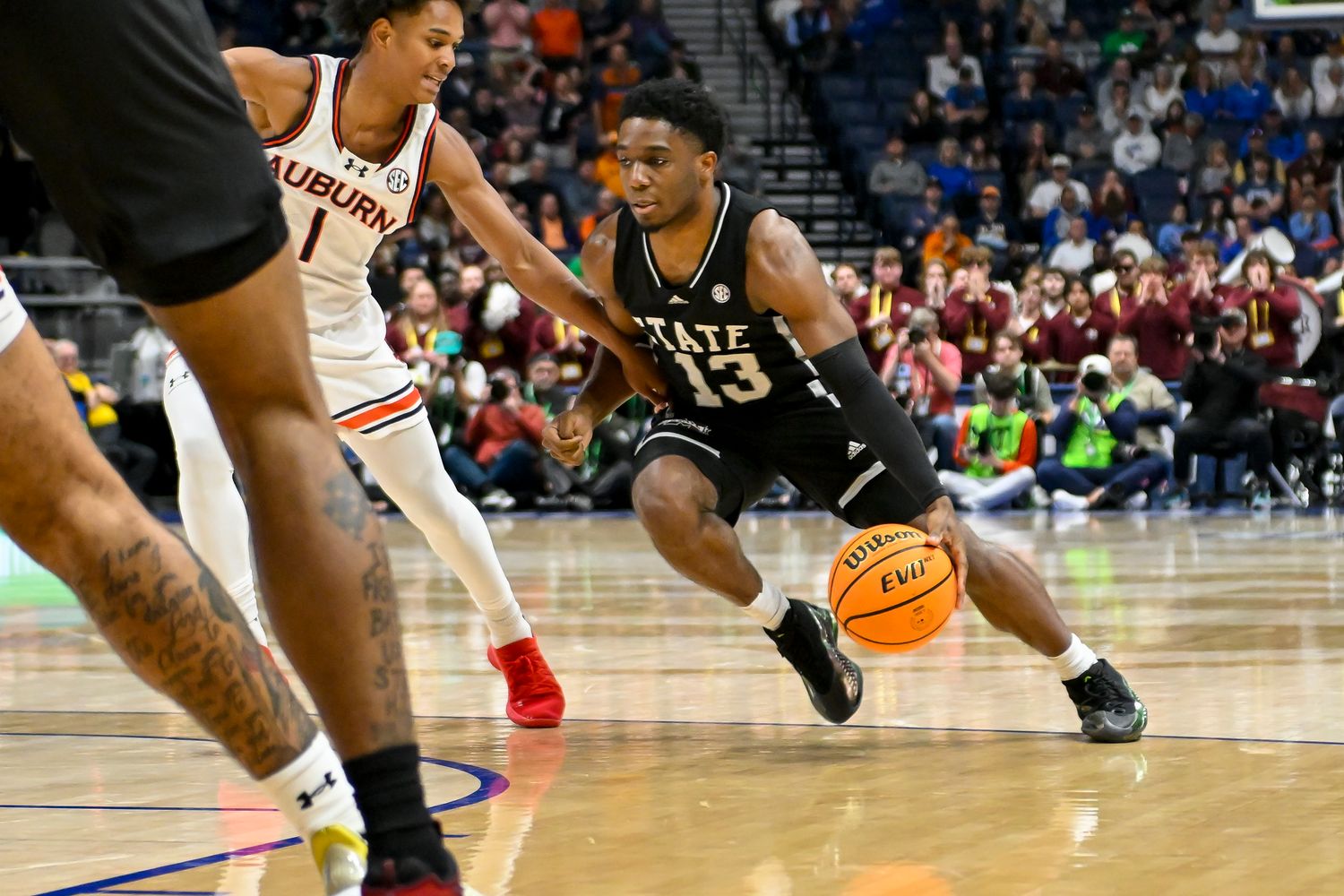 NCAA Basketball: SEC Conference Tournament Semifinal-Mississippi State vs Auburn